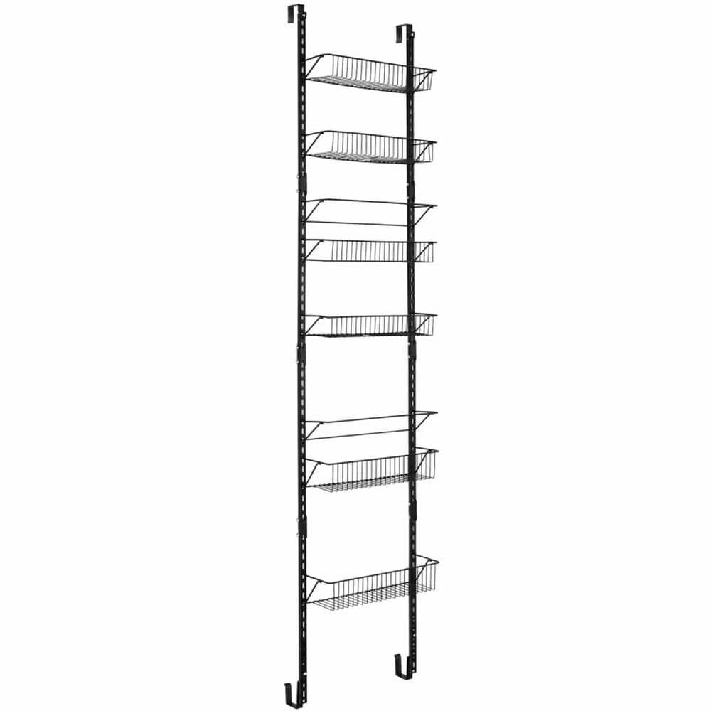 Bunpeony 6-Tier Metal Over the Door Pantry Organizer SCF069 - The