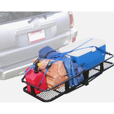 500 lb. Capacity 48 in. x 20 in. Steel Fold Up Cargo Carrier for 2 in. Receiver