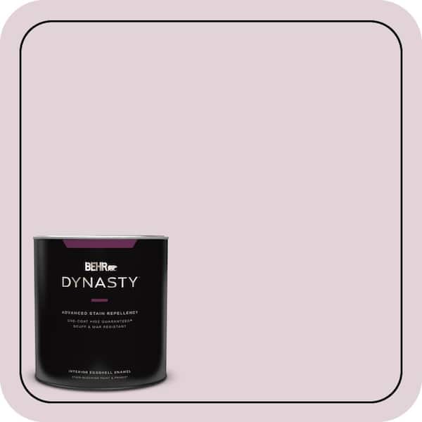 BEHR DYNASTY 1 qt. #690E-2 Heather Rose Eggshell Enamel Interior Stain-Blocking Paint & Primer