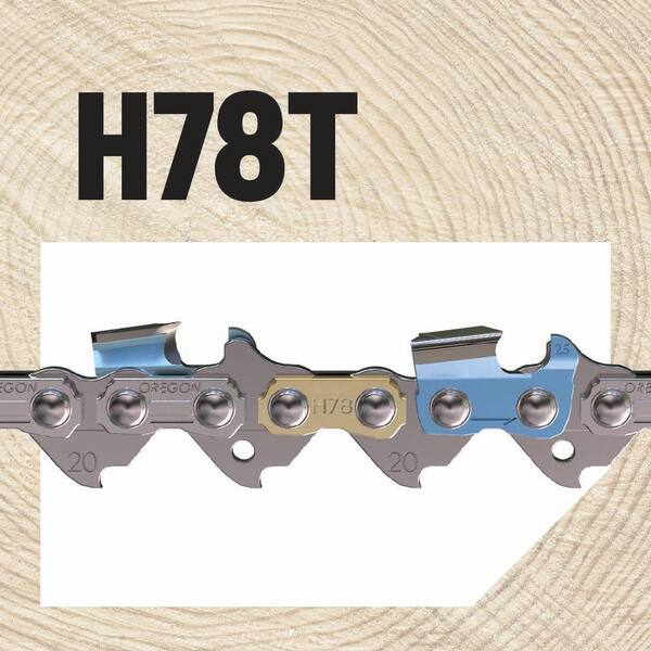 Fits Husqvarna Jonsered and More Oregon H78 20-Inch ControlCut Chainsaw Chain 2 Pack 