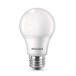 Mejeriprodukter det sidste navigation Philips 60-Watt Equivalent A19 Non-Dimmable Energy Saving LED Light Bulb  Daylight (5000K) (16-Pack) 461137 - The Home Depot