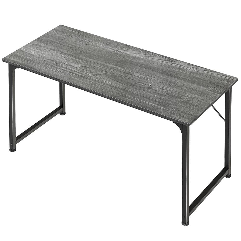 54 in. W Gray Modern Design Metal Computer Desk