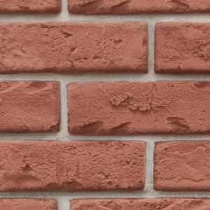 Classic Brick 12 in. x 12 in. Brick Veneer Siding Sample