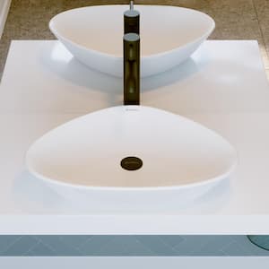 Bastille Specialty Vessel Sink in White