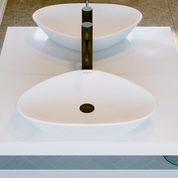 Swiss Madison Bastille Specialty Vessel Sink in White