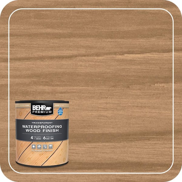 1 qt. Clear Transparent Waterproofing Exterior Wood Finish
