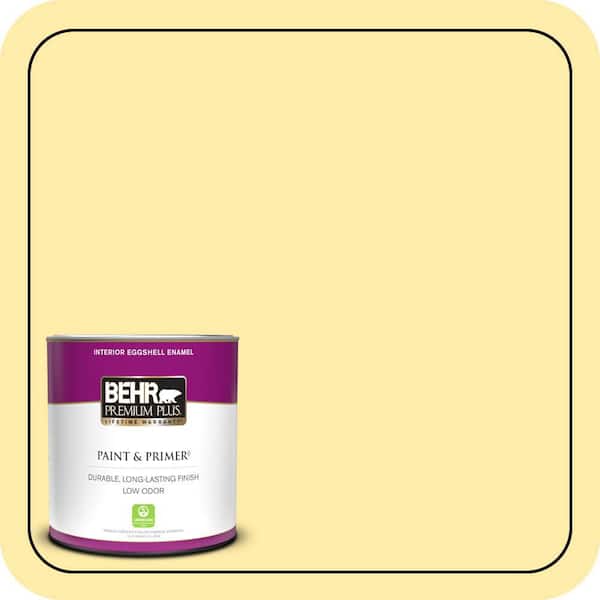BEHR PREMIUM PLUS 1 qt. #P300-3 Rite of Spring Eggshell Enamel Low Odor Interior Paint & Primer