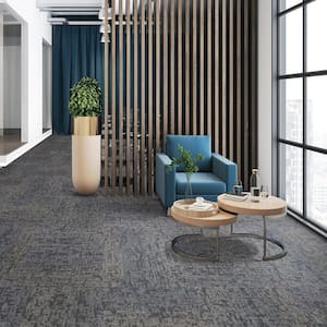 8 in. x 8 in. Textured Loop Carpet Sample - Elite -Color - Tufted Iton