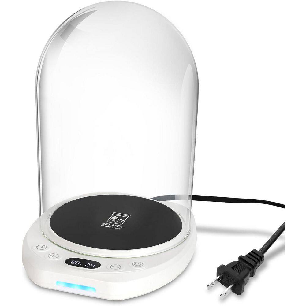 Sourdough Starter Warmer with Glass Dome Precise 1°F Temperature Control 70-120°F 0-24H Timer Auto On Off price history on PriceWatchPro