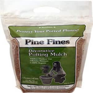 4 Qt. Fine Pine Mulch Resealable Bag