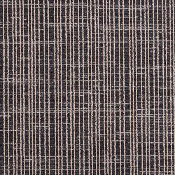 Natural Harmony Living Bliss - Onyx - Black 13.2 ft. 29.49 oz. Polyester Loop Installed Carpet