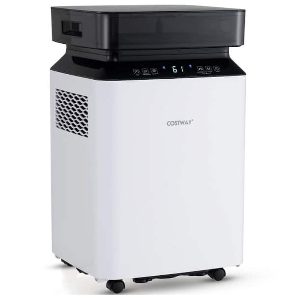 70 pt. 4,500 sq. ft. Dehumidifier in. White with Water Tank