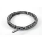 5/16 in. x 25 ft. C-1 IC Inner Core Drain Cleaning Snake Auger Machine Replacement Cable w/ Bulb Auger for K-45 Models