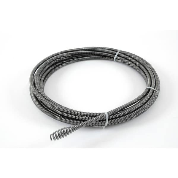 RIDGID 5/16 in. x 25 ft. C-1 IC Inner Core Drain Cleaning Snake Auger Machine Replacement Cable w/ Bulb Auger for K-45 Models