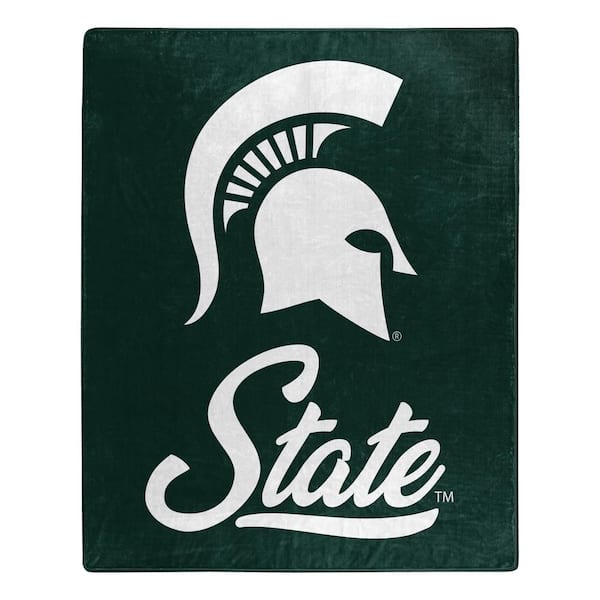 THE NORTHWEST GROUP NCAA Multi-Color Michigan State Signature Raschel Throw