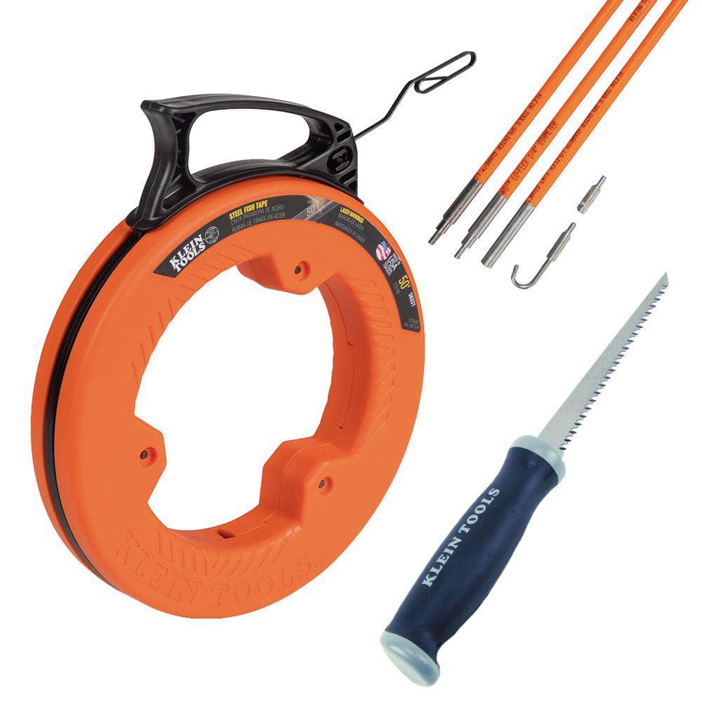 Heavy-Duty Fish Tape Wire Puller - Ergonomic Cable Puller Tool