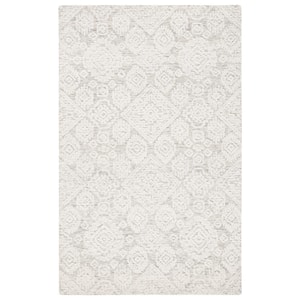 Metro Light Brown/Ivory 5 ft. x 8 ft. Geometric Diamonds Area Rug