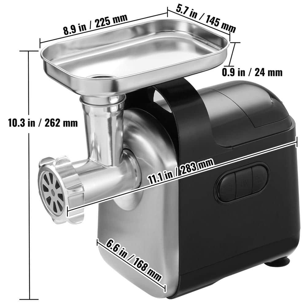 1200W Electric Meat Grinder with Sausage Kit & 3 Grinder Plates, selling White