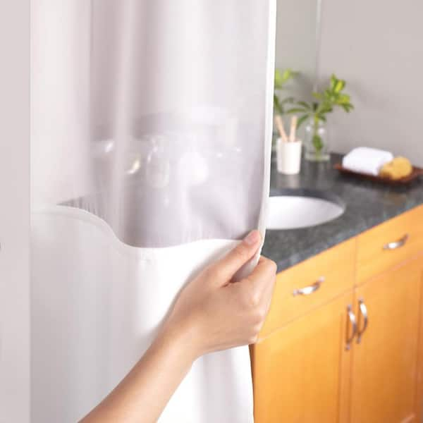 https://images.thdstatic.com/productImages/4677176d-b864-45c5-92e6-2c12dca576cf/svn/graphite-hookless-shower-curtains-rbh40my166-c3_600.jpg