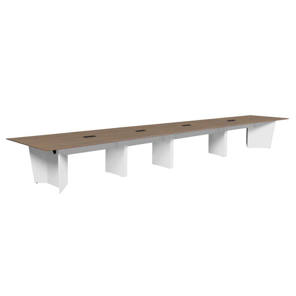 Regency Array 240 in Noble Oak Conference Table with Power Data Grommet ...