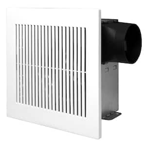 50 CFM Quick Install Professional Ceiling and Wall Mount Easy Roomside Bathroom/ Bath Exhaust Fan