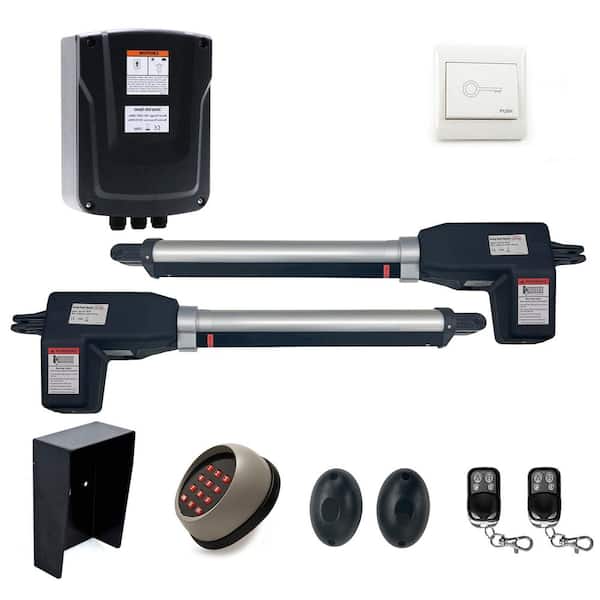 ALEKO Dual Swing Gate Operator AS1200 AC/DC Accessory Kit ACC4 AS1200ACCHD The Home Depot
