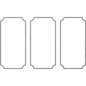 13.35 Sq. Ft. Unfinished Polyurethane Dublin Panel Moulding Kit (Triple Panel)