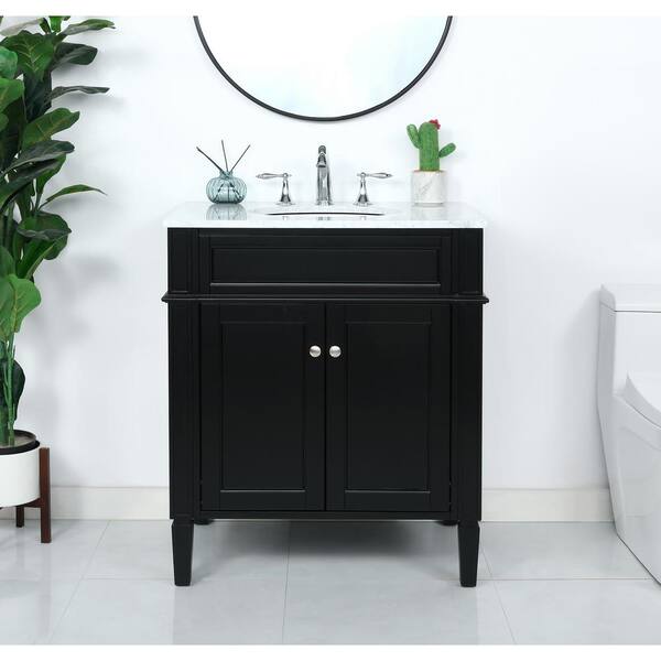 Design Element Christine 35 Single Bathroom Vanity Set - Espresso