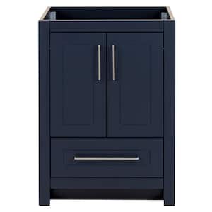 Craye 24 in. W x 22 in. D x 34 in. H Bath Vanity Cabinet without Top in Deep Blue