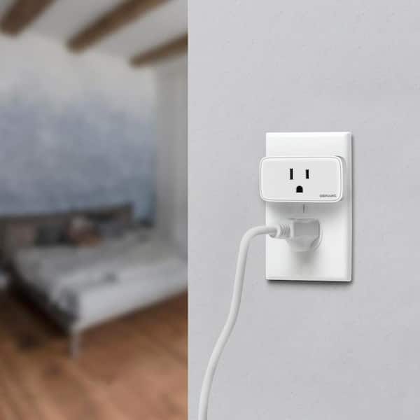 Defiant Smart Plug for String Lights Floor Lamp Table Lamps Led Lights for  Bedrooms & More, Wi-Fi & Bluetooth, Works Great with Google Hubspace Alexa  Devices for Home, No Hub Required 