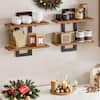 Floating Shelves Wall Mounted Storage Set