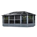 Florence Solarium 12 ft. x 18 ft. in Slate