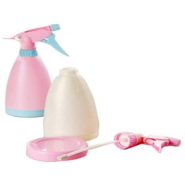 8.27 in. x 3.15 in. Beige Watering Kettle Sprinkling Can Gardening Tools (1-Pack)