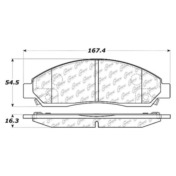 Centric Parts Disc Brake Pad Set