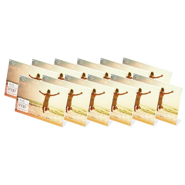 Pinnacle 12-Opening 6 in. x 4 in. Picture Frame