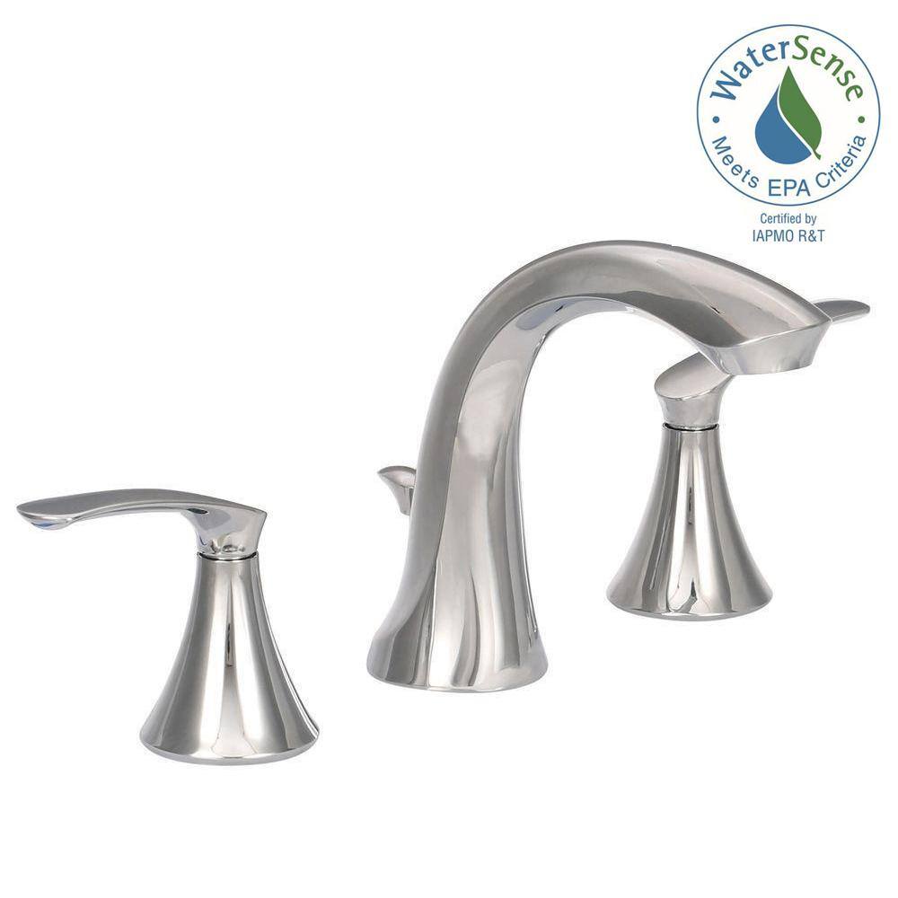 Darcy High-Arc Chrome Widespread Bathroom Faucet with Lever Handles