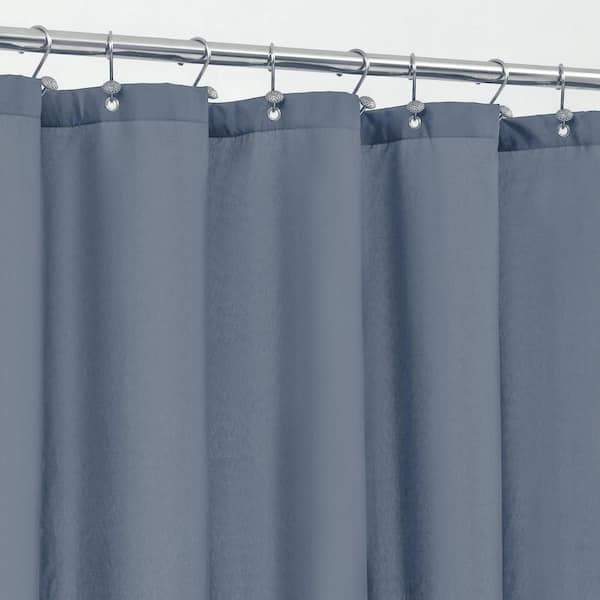 Aoibox 72 in. W x 72 in. L Waterproof Fabric Shower Curtain in Stone Blue