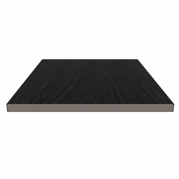 NewTechWood Fascia 0.6 in. x 11.22 in. x 12 ft. Rustic and Wood