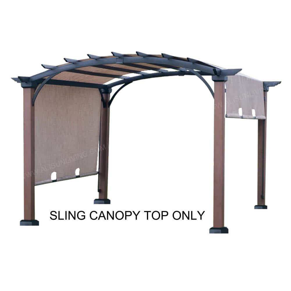 Beige Polyethylene Replacement Canopy for 10 ft x 10 ft Pergola
