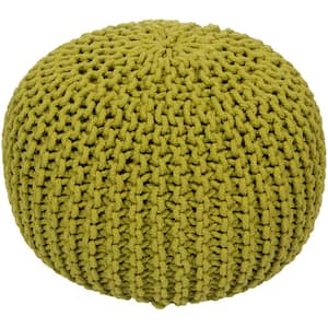 Alexia Lime Accent Pouf