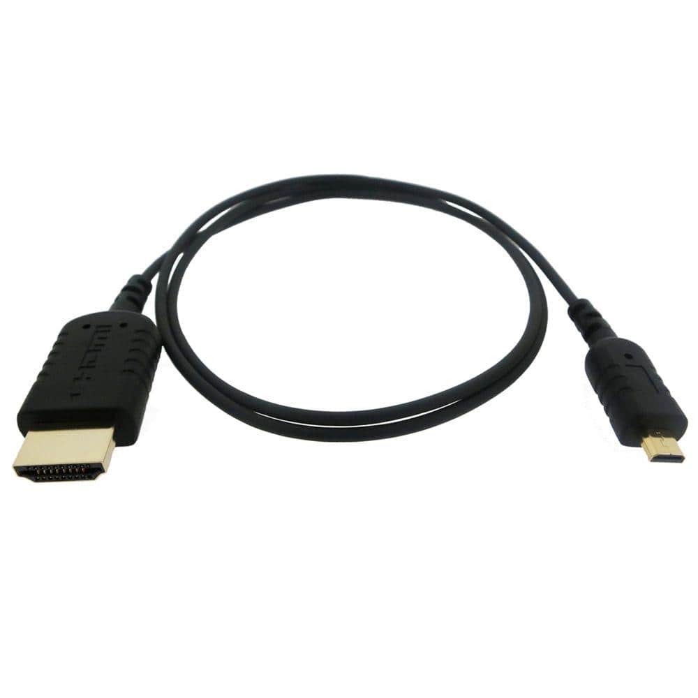I særdeleshed udvikling Med vilje Electronic Master 6 ft. High Speed HDMI to Micro HDMI Cable EMHD2007 - The  Home Depot