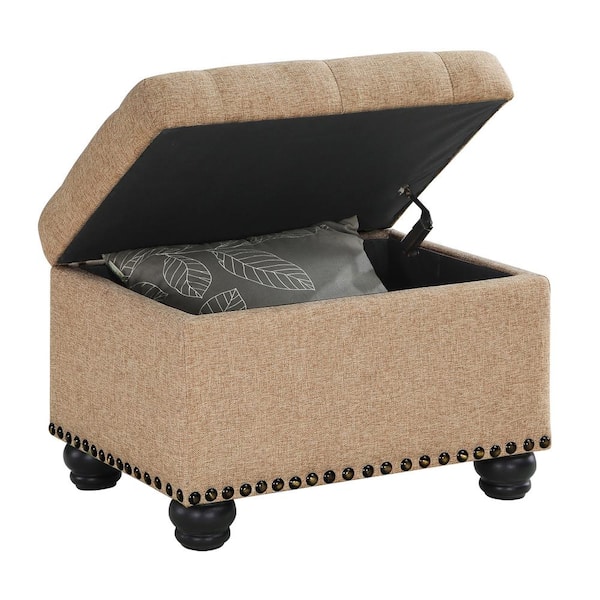 Brand New Storage Ottoman 80% 2024 off Retail