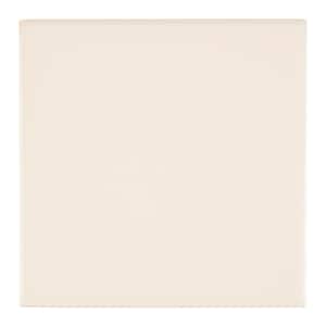 Matte Almond 4-1/4 in. x 4-1/4 in. Ceramic Bullnose Wall Tile (0.125 sq. ft. / piece)