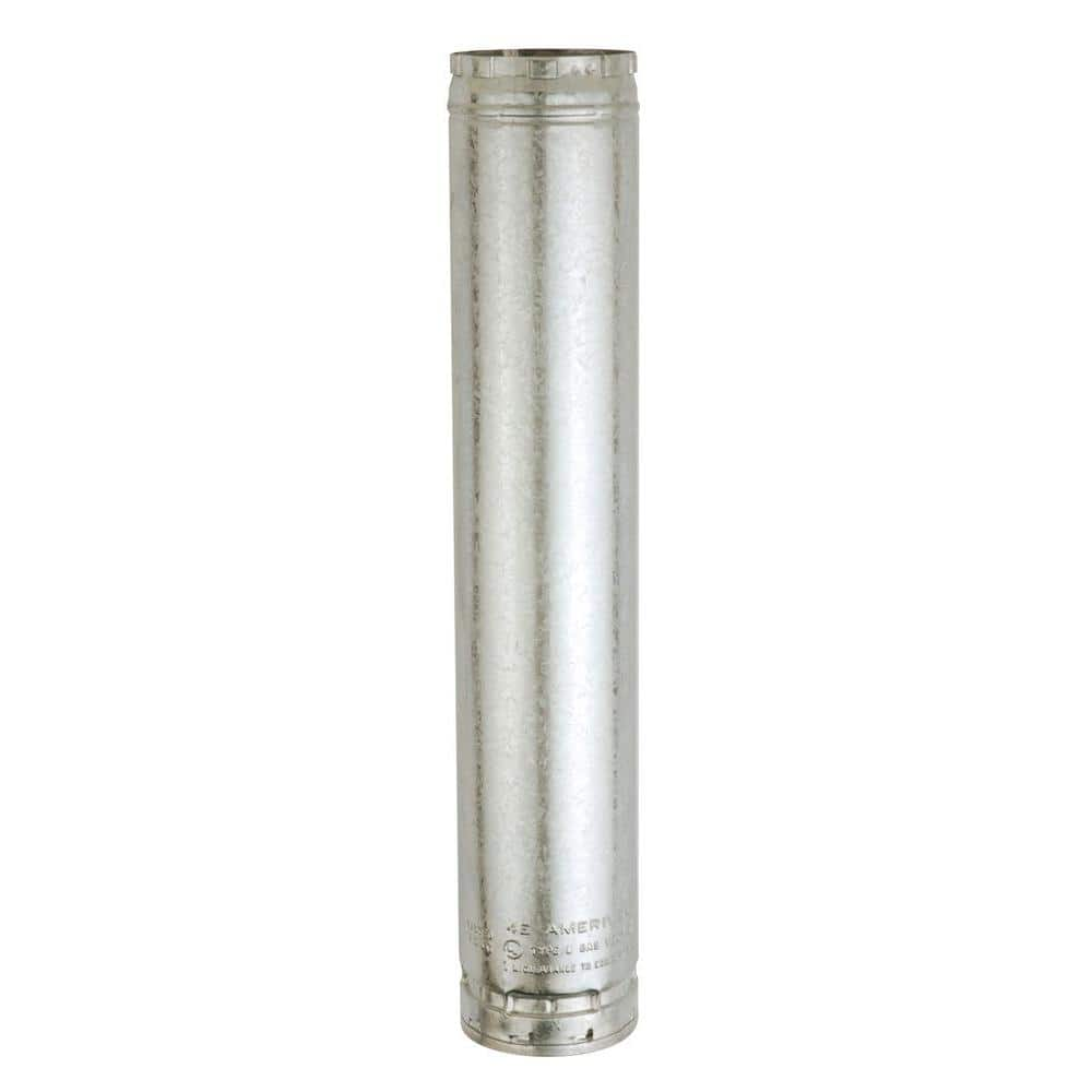 American Metal Products 4-1/2 In. W X 24 In. L Round Type B Gas Vent ...