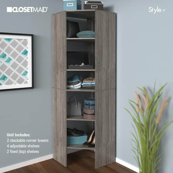 ClosetMaid Style+ 48 in. W Coastal Teak Top Shelf Kit 2096