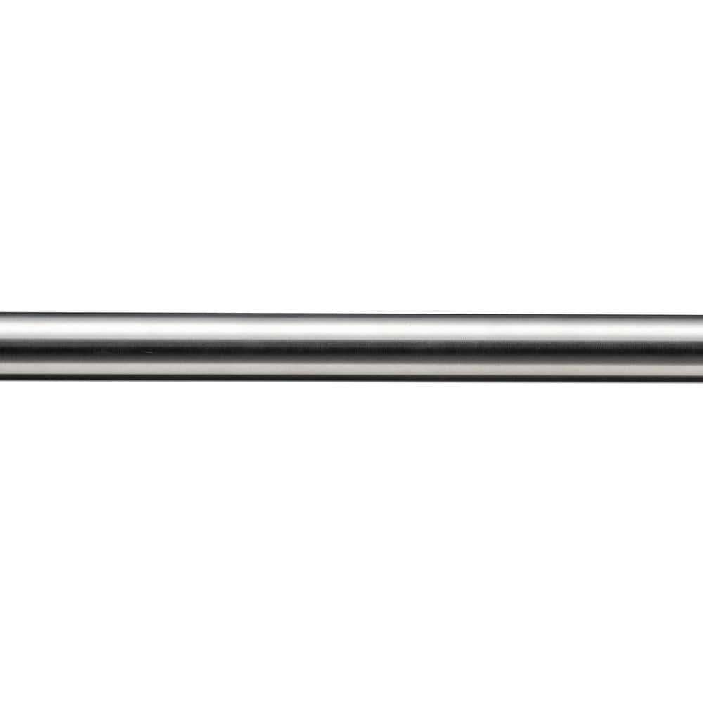 Adjustable Brushed Nickel Tension Shower Curtain Rod