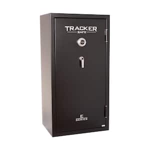 26-Gun 30 Min Fire-Resistant Combination Dial Lock Gun Safe Black, Powder Coat Paint