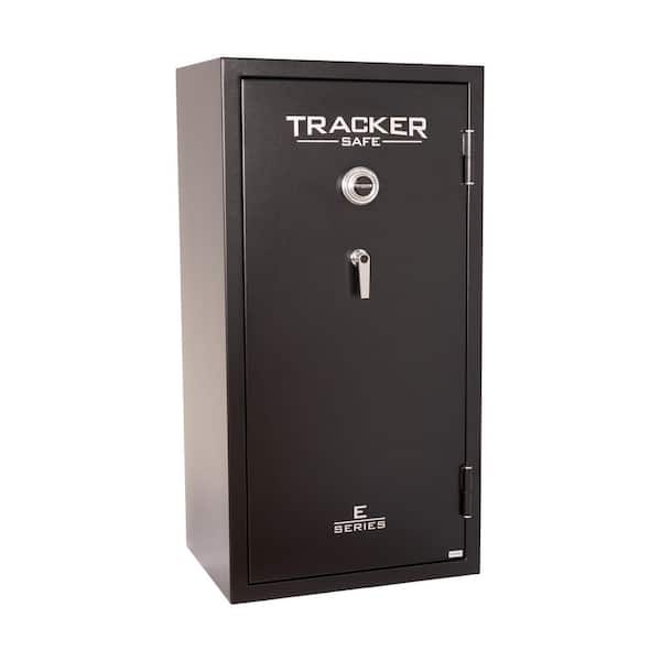 26-Gun 30 Min Fire-Resistant Combination Dial Lock Gun Safe Black, Powder Coat Paint