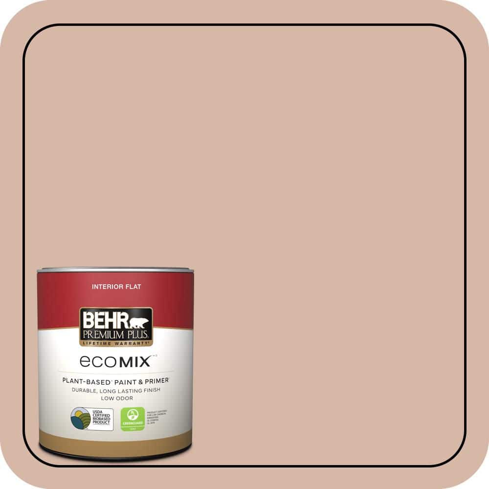1 qt. #S190-3 Sedona Pink Flat EcoMix Plant-Based Interior Paint & Primer price history on PriceWatchPro