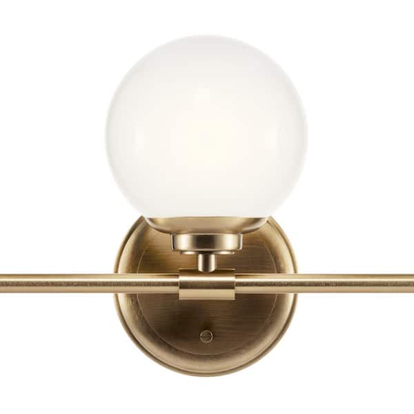 KICHLER Benno 24.5 in. 3-Light Champagne Bronze Industrial